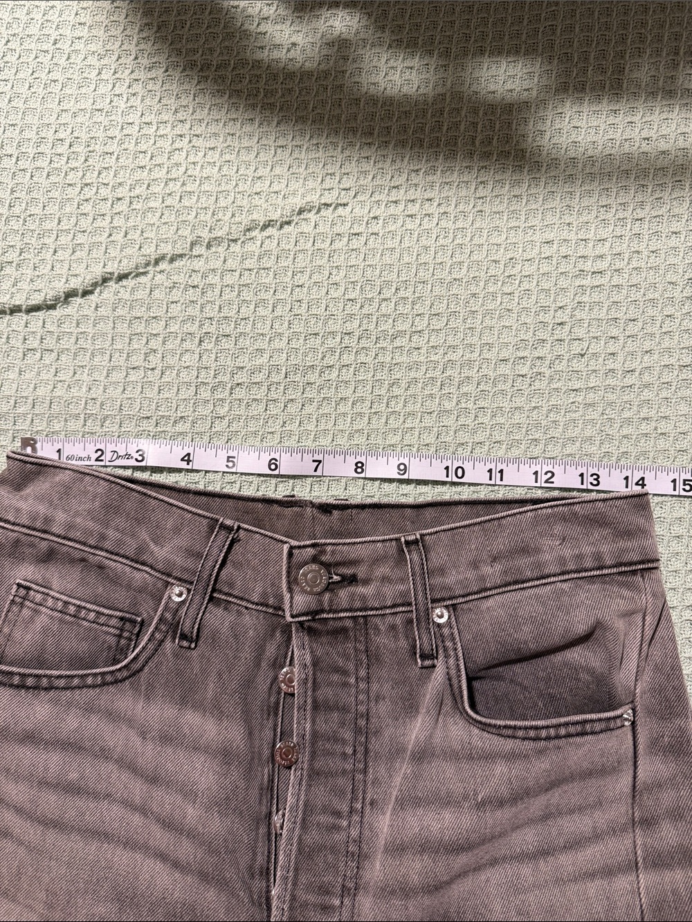 VERONICA BEARD Ryder Saddle Ankle high-rise barrel-leg jeans Gray 28 - Picture 13 of 13